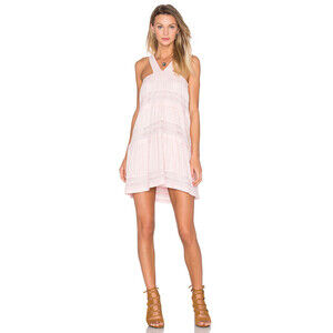 dRA Women's Sleeveless Lace Mini Dress In Pink Size M $140